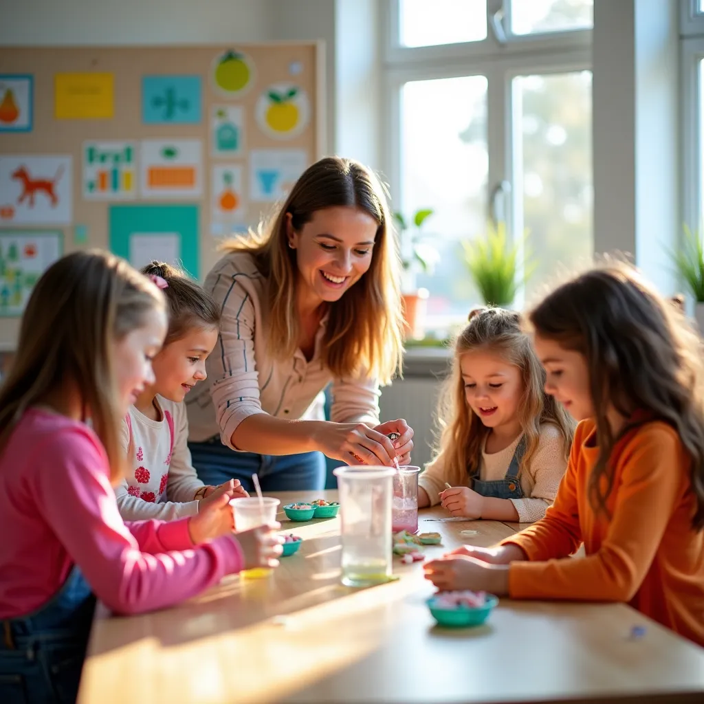 Hands-on educational activity kits with learning materials